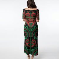 Custom Aotearoa Ngai Tuhoe Puletasi Maori Tribal Pattern