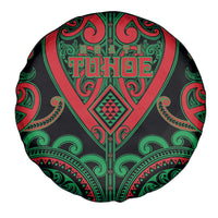 Aotearoa Ngai Tuhoe Spare Tire Cover Maori Tribal Pattern