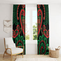 Aotearoa Ngai Tuhoe Window Curtain Maori Tribal Pattern