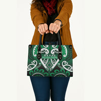 Aotearoa Ngati Maniapoto Leather Bag Maori Tribal Pattern