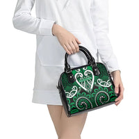 Aotearoa Ngati Maniapoto Shoulder Handbag Maori Tribal Pattern