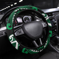 Aotearoa Ngati Maniapoto Steering Wheel Cover Maori Tribal Pattern