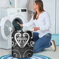 Aotearoa Ngati Raukawa Laundry Basket Maori Tribal Pattern
