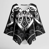 Custom Aotearoa Ngati Raukawa Kimono Sleeve Blouse Maori Tribal Pattern