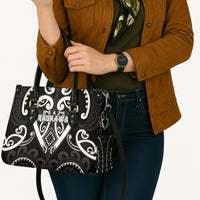 Aotearoa Ngati Raukawa Leather Bag Maori Tribal Pattern