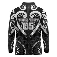 Custom Aotearoa Ngati Raukawa Long Sleeve Polo Shirt Maori Tribal Pattern