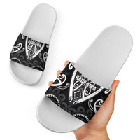 Aotearoa Ngati Raukawa Slide Sandals Maori Tribal Pattern