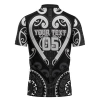 Custom Aotearoa Ngati Raukawa Zipper Polo Shirt Maori Tribal Pattern