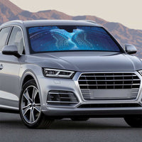 Polynesia Manta Ray Auto Sun Shade Let's The Sea Set You Free - Polynesian Pride