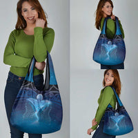 Polynesia Manta Ray Grocery Bag Let's The Sea Set You Free - Polynesian Pride