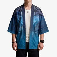 Polynesia Manta Ray Kimono Let's The Sea Set You Free - Polynesian Pride