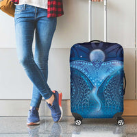 Polynesia Manta Ray Luggage Cover Let's The Sea Set You Free - Polynesian Pride