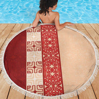 Papua New Guinea Beach Blanket Oro Tapa Pattern