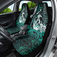 New Zealand Waka Racing Car Seat Cover Maori Warriors