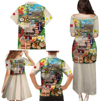 Samoa Culture Family Matching Puletasi and Hawaiian Shirt Embracing The Spirit