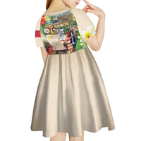Samoa Culture Kid Short Sleeve Dress Embracing The Spirit