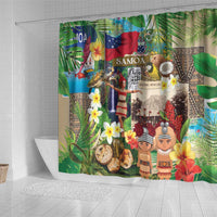 Samoa Culture Shower Curtain Embracing The Spirit