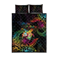 Hawaii Pride Quilt Bed Set Aloha Is Aloha