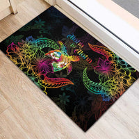 Hawaii Pride Rubber Doormat Aloha Is Aloha