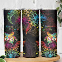 Hawaii Pride Skinny Tumbler Aloha Is Aloha