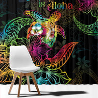 Hawaii Pride Window Curtain Aloha Is Aloha