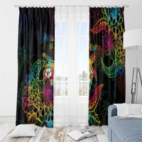 Hawaii Pride Window Curtain Aloha Is Aloha