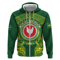 Personalized American Samoa Manua Cession Day Zip Hoodie Up Up The Moa
