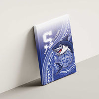 Samoana High School Canvas Wall Art Polynesian Tribal Shark