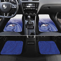 Samoana High School Car Mats Polynesian Tribal Shark