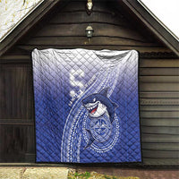 Samoana High School Quilt Polynesian Tribal Shark