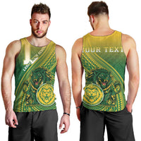 Personalized Leone High School Men Tank Top Leone Lion