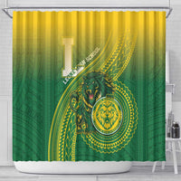 Leone High School Shower Curtain Leone Lion