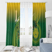 Leone High School Window Curtain Leone Lion