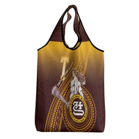 Tafuna High School Grocery Bag Polynesian Warrior