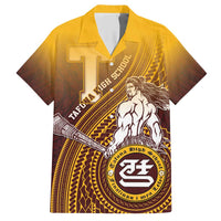 Personalized Tafuna High School Hawaiian Shirt Polynesian Warrior