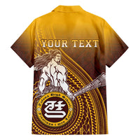 Personalized Tafuna High School Hawaiian Shirt Polynesian Warrior