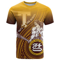 Personalized Tafuna High School T Shirt Polynesian Warrior