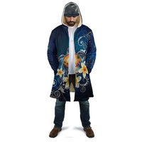 Hawaii Honu Cloak Polynesian Curves Plumeria - Polynesian Pride