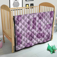 Vintage Lapita Quilt Iconic Double Face Pattern Violet LT05 - Polynesian Pride