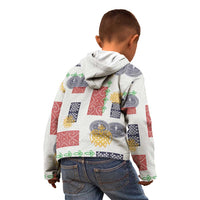 Vintage Lapita Kid Hoodie Iconic Double Face Pattern