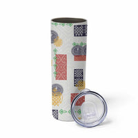 Vintage Lapita Skinny Tumbler Iconic Double Face Pattern