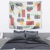 Vintage Lapita Tapestry Iconic Double Face Pattern