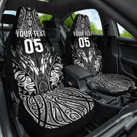 Custom New Zealand Fishing Car Seat Cover Aotearoa Maori Koru - Polynesian Pride