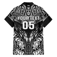 Custom New Zealand Fishing Family Matching Off Shoulder Short Dress and Hawaiian Shirt Aotearoa Maori Koru LT05 - Polynesian Pride