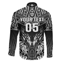 Custom New Zealand Fishing Family Matching Short Sleeve Bodycon Dress and Hawaiian Shirt Aotearoa Maori Koru LT05 - Polynesian Pride
