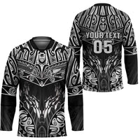 Custom New Zealand Fishing Hockey Jersey Aotearoa Maori Koru LT05 - Polynesian Pride