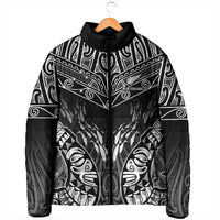 Custom New Zealand Fishing Padded Jacket Aotearoa Maori Koru - Polynesian Pride