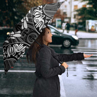 Custom New Zealand Fishing Umbrella Aotearoa Maori Koru - Polynesian Pride