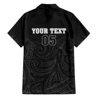 Custom New Zealand Marathon Family Matching Tank Maxi Dress and Hawaiian Shirt Maori Style
