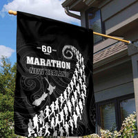 New Zealand Marathon Garden Flag Maori Style